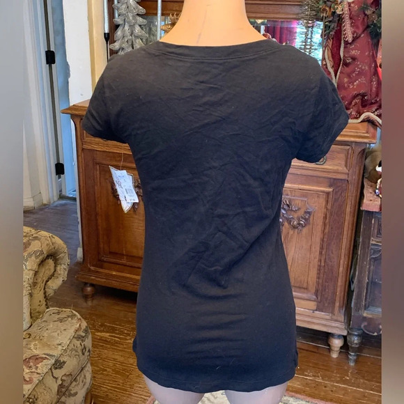 Snow White & The Huntsman Kristen Stewart Black Graphic Fitted Tee Shirt Top - Picture 5 of 5